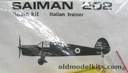 Italian Wings 1/72 Saiman 202 Italian Trainer plastic model kit